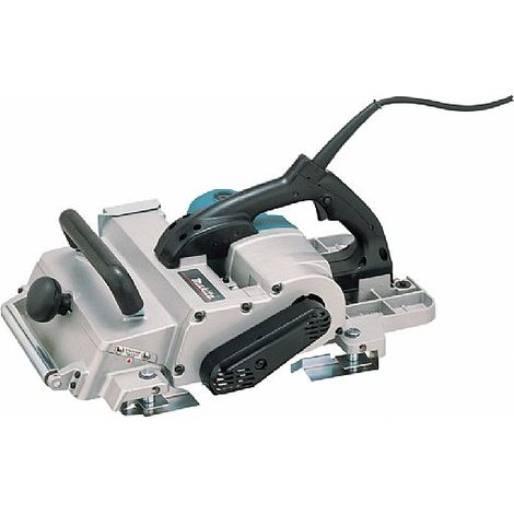 Makita – Rabot électrique 82mm – Puissance 1200W – Alimentation secteur – Pour bois dur et teck – Coupe nette sans éclat - KP312S