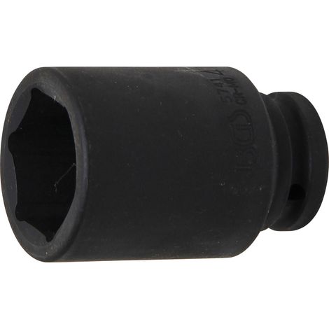 BGS Kraft-Steckschlüssel-Einsatz Sechskant tief Antrieb Innenvierkant 20 mm (3/4") SW 41 mm - 5741