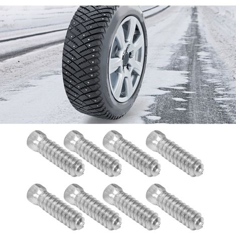 Cinquante crampons à neige pour voitures de course, chariots élévateurs, motos et véhicules tout-terrain (50 pièces par paquet) (JX66-H25) (1/5)
