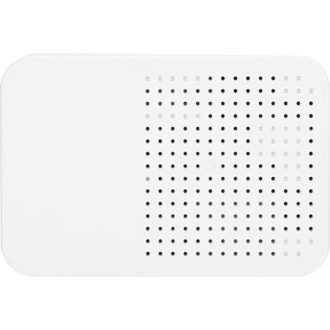 Détecteur de qualité de l'air 7,1 cm (2,8 pouces) à induction infrarouge, testeur numérique de CO2 et PM2.5, chargement USB, blanc (1/5)
