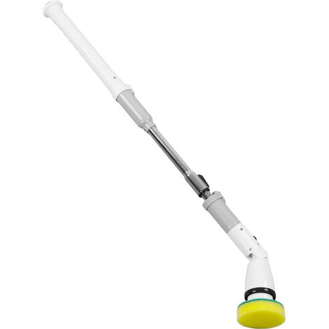 Tragbare elektrische Reinigungsbürste mit mehreren Aufsätzen, 360° drehbar, wiederverwendbar für die Küche, EU-Stecker 100–240 V, faltbar (1/5)