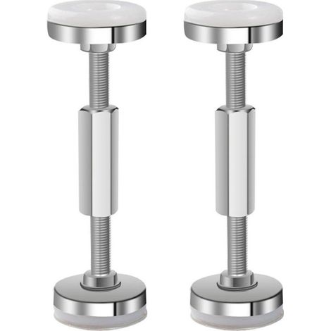 Soporte telescópico ajustable de 2 piezas con amortiguación de vibraciones para el brazo de la cama，con montaje roscado en la pared