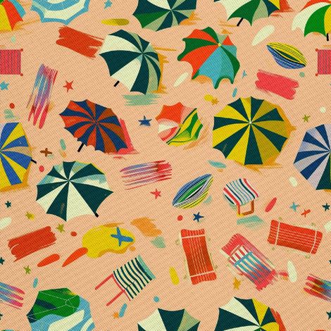 TISSUS DÉCORATIFS D'EXTÉRIEUR OXFORD - motif été  DX8912 (1/5)