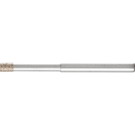 PFERD TOOLS CBN-Schleifstift Zyl. Ø 2,8 mm Schaft-Ø 3 mm B126 (mit.) zum Schleifen von Bohrungen/Radien 5 Stk