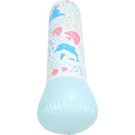 Aufblasbarer Boxsack für Kinder, dicke Universalbasis, ideal für körperliches Training und spielerische Aktivitäten. (1/5)