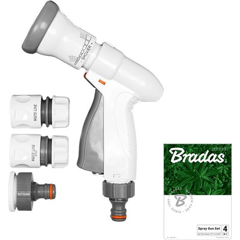 Pistola di irrigazione Bradas wl-en8tset controllo flusso 4 funzioni (1/3)