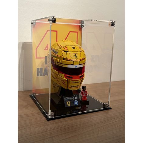 Vetrina per il casco Lego F1 di Lewis Hamilton (43022) (1/5)