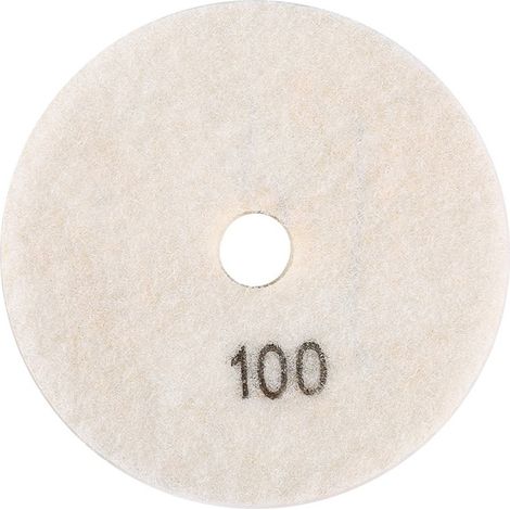 Fafeicy 100mm 4 Zoll Diamant-Schleifscheibe Nasspad für Granit Marmor mit 10 Optionen (100).