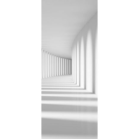 Selbstklebende PVC-Tapete, vorgeklebt und repositionierbar. Ideal für Türen, Möbel und Schlafzimmer. Maße: 200 x 77 cm. (1/5)