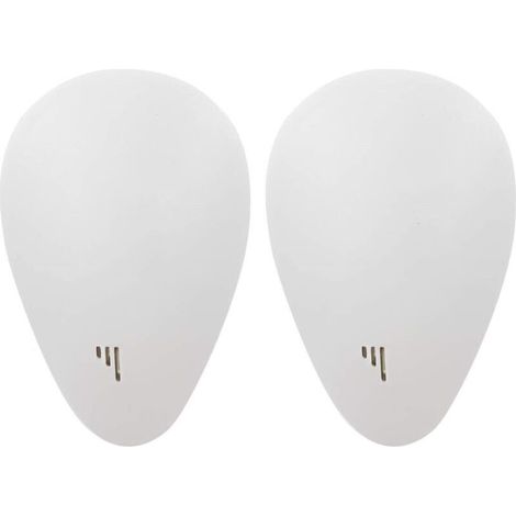 2 Paquets Répulsif Ultrason pour Anti Moustiques, Répulsif Anti Souris Interieur, Mouche, Rat, Cafard, Fourmi, Araignée, Rongeurs Insectes etc - (blanche, Réglementation européenne)