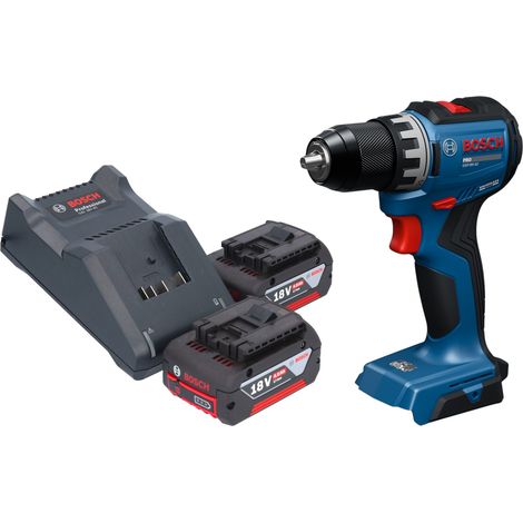 Perceuse-visseuse sans fil Bosch GSR 18V-52 Professional 18 V 70 Nm sans balais + 2 batteries 4,0 Ah + chargeur (1/5)