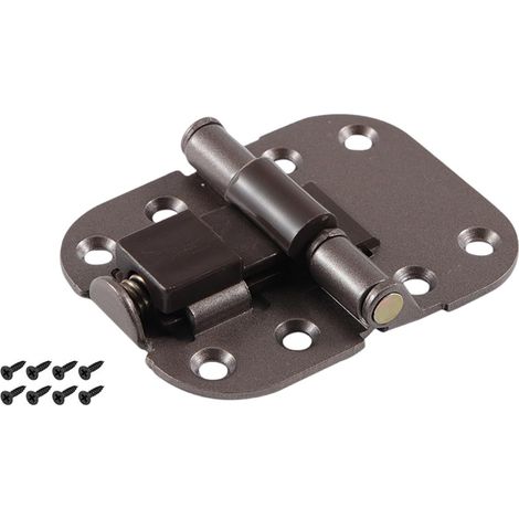 Charnière de porte pliante invisible, conception compacte (1/5)