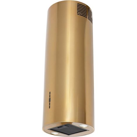 Campana extractora de cocina Maan Elba 2 de 39 pulgadas, cuerpo dorado brillante (1/3)