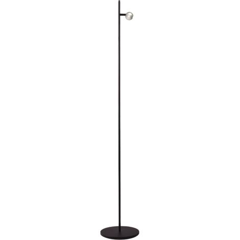 Lampe de pied Talana noir avec du nickel - 1410-05-37-1 (1/3)