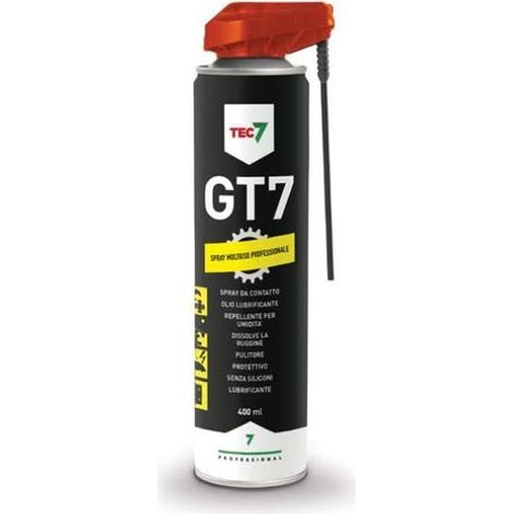 Spray lubrificante penetrante multiuso 400ml tec7 gt7 230104 (1/4)