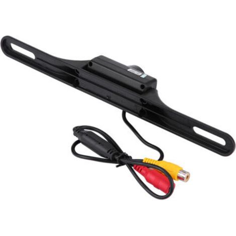 Caméra de recul avec lecture de plaque d'immatriculation, caméra de recul ABS grand angle 140° pour une conduite plus sûre