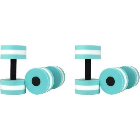 Paquet de 4 HaltèRes en Mousse D'AéRobic, HaltèRes pour Exercices Aquatiques, HaltèRes à Eau de RéSistance à la Natation, HaltèRes pour Exercices de Natation (1/5)