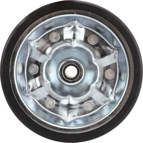Roue de guidage de cric pour réparation de caravane, roulette pivotante de remplacement 200 mm, capacité de 500 kg (1100 lb) pour caravane (1/5)