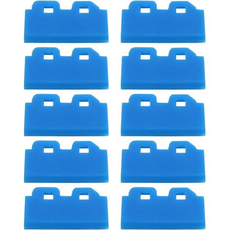 Kit de 10 essuie-glaces pour imprimantes Mutoh VJ1204/1604/2606, pour têtes d'impression DX5, DX7 et XP600 (bleu) (1/5)