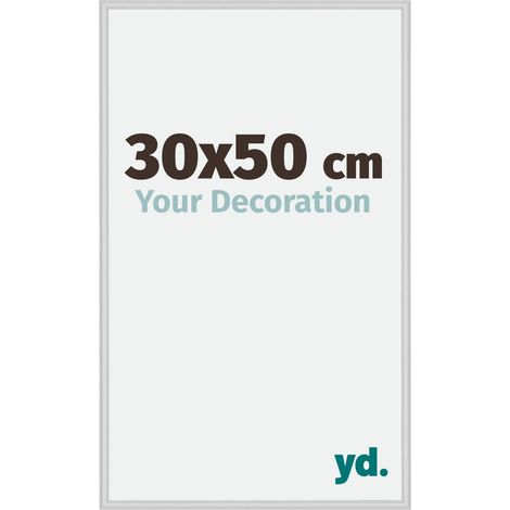 yd. - Cadre photo 30x50 - Argent Mat - Aluminium - Miami (1/5)