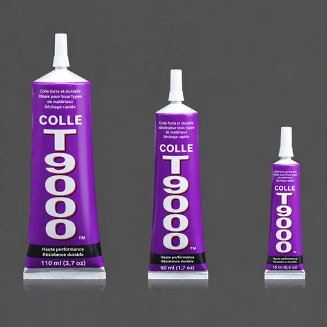 Colle multi-usage acrylique T9000 transparente 15 ml avec embout de précision t9000 15ml transparent 18 × 3,5 × 3,5 cm 117 g – Livraison gratuite (1/5)