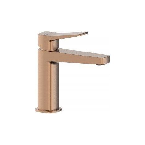 KFA Malaga grifo de lavabo oro rosa cepillado PVD (1/2)