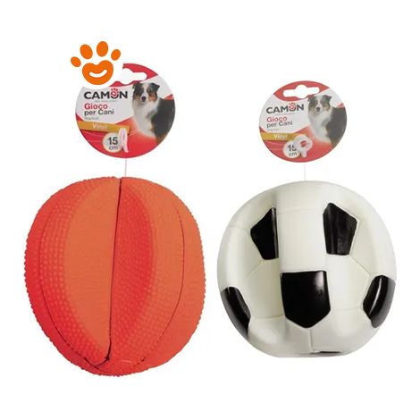 Camon Dog Gioco Palla Vinile Calcio-Basket - Camon Dog Gioco Palla Vinile Calcio-Basket - Confezione da 1 pezzo