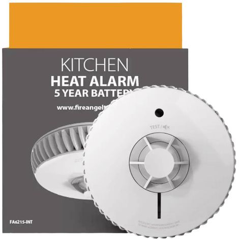 FireAngel FA-6215-INT Détecteur de chaleur à pile(s) (Ø x H) 118.1 mm x 41.3 mm (1/3)