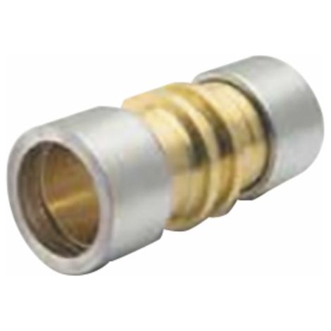 Raccord droit en laiton Ø6.3mm (1/4") (X 10) - VULKAN LOKRING : 6,35 NK Ms 50-B10