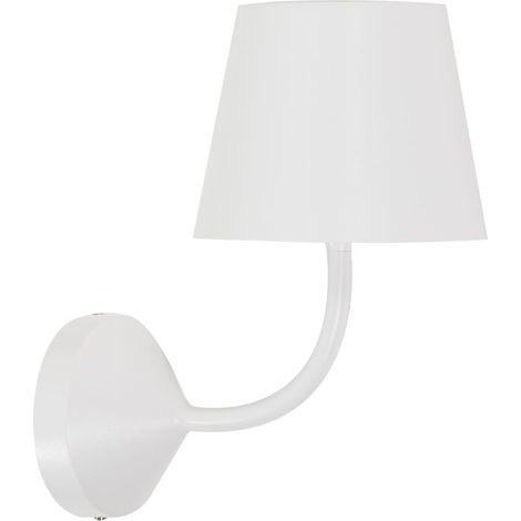 Ai Lati Poldina Lampada da Parete 230V LED 5.4W 2700K 446lm IP54, Struttura in Alluminio Pressofuuso Verniciato Bianco, Design Minimalista Moderno
