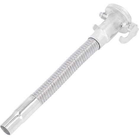 Flexible tuyau de vidange d'huile en acier inoxydable, bec verseur pour réservoir de carburant, buse de bidon d'essence, pour vidange pratique (1/5)