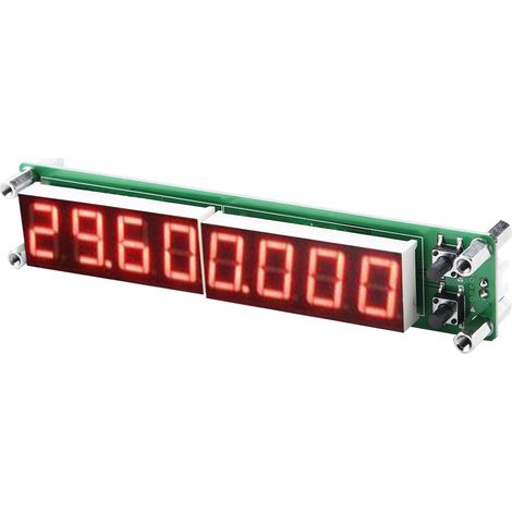 PLJ8LEDH HF-Signalfrequenzzähler, Chemometer-Tester, 0,1-1000 MHz (rot hinterleuchtete Buchstaben) (1/5)