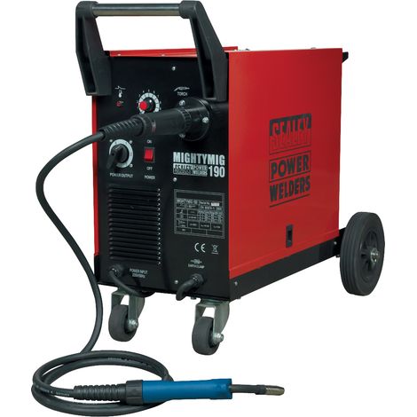 Sealey Professional Gas/No-Gas MIG Welder 190A with Euro Torch MIGHTYMIG190 (1/5)