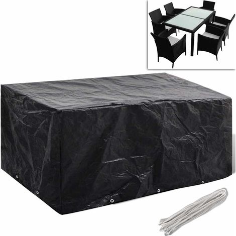 Gartenmöbel-Abdeckung 8 Ösen 240x140x90 cm