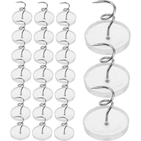 100 épingles en acier inoxydable pour jupes de lit et housses canapé, (1/5)