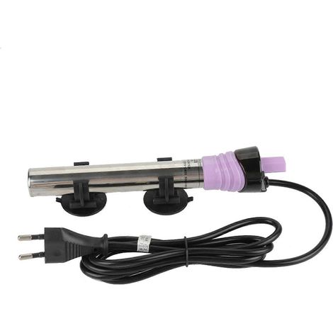 Barre chauffante pour aquarium, thermostat automatique, chauffage électrique antidéflagrant, prise UE, 100 W, 220 V (1/3)