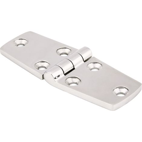 Charnières en acier inoxydable pour yachts et bateaux (acier inoxydable 316, 10238 mm) (1/5)