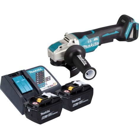 Amoladora angular sin cable Makita DGA 520 ZX1 18 V 125 mm X-LOCK Brushless Solo - sin batería, sin cargador (1/5)