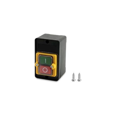Interruptor pulsador de 220V/380V 10A, interruptor de encendido/apagado para máquinas herramienta, maquinaria textil - Crezuo