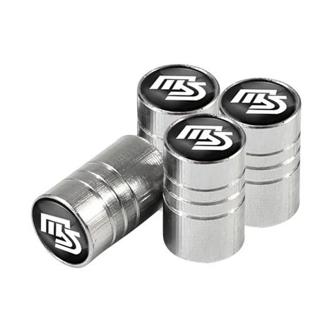 (Argent pour MS) 4 bouchons de valve de pneu en alliage d'aluminium compatibles avec MS 6 3 CX5 5 2 323 CX7 CX3 CX9 Axela Demio Atenza MX30 CX30 MX5 RX8 RX7 (1/5)
