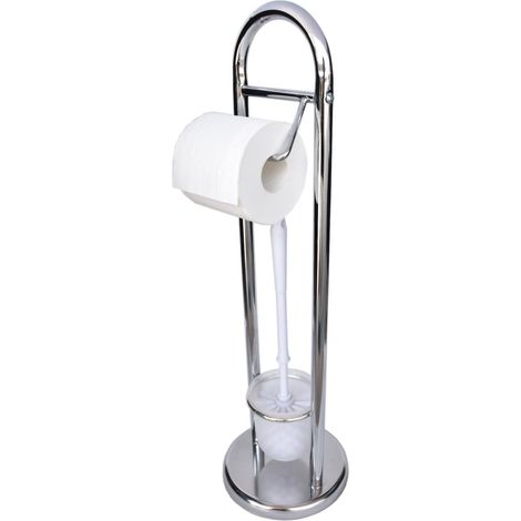 Trendline Toilettenbürstenhalter chrom Siena WC-Bürstengarnitur
