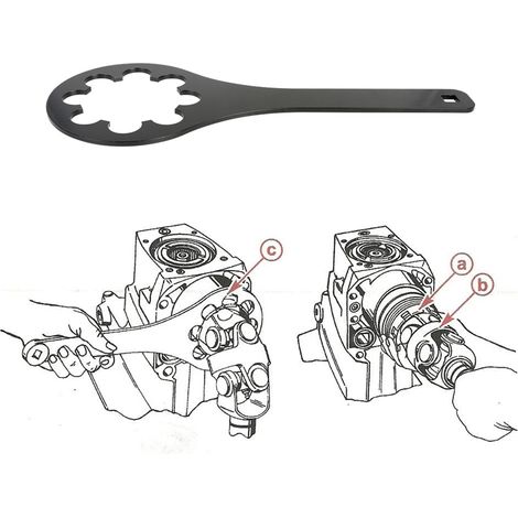 Decdeal Clé à écrou de remplacement pour MerCruiser Alpha One et Bravo 91-17256, 91-36235, 18-9803 (1/5)