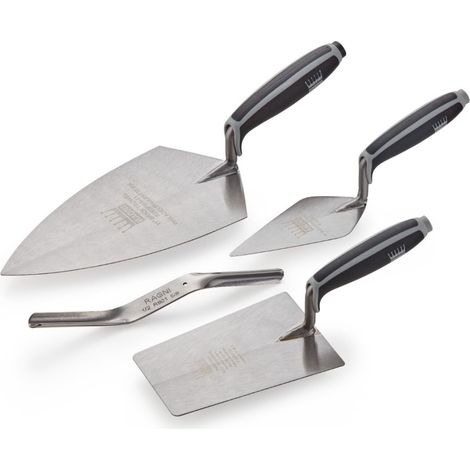 Ragni 4-Piece Professional Bricklaying Trowel Kit RB1010