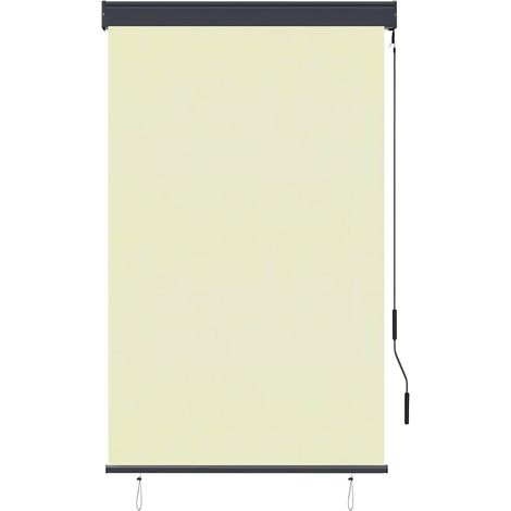 Tenda a rullo  Tenda avvolgibile per Esterni 100x250 cm Crema (1/3)