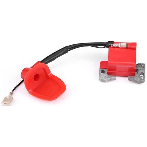 Lot de 2 bobines d'allumage compatibles avec mini quad, pocket bike, dirt bike, ATV et scooter 43/47/49cc, allumage fiable pour petit moteur 2 temps. (1/5)