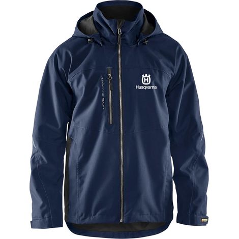 Husqvarna Shell - Giacca Shell Impermeabile Professionale Jacket Dark Navy  Taglia: L