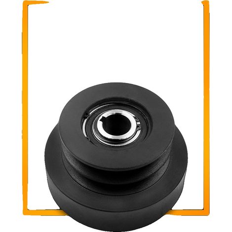 Embrayage centrifuge, alésage de 1 pouce, compatible avec les moteurs de 8HP à 16HP, acier allié haute résistance, conception robuste, rapport de transmission de 2:1 (1/5)