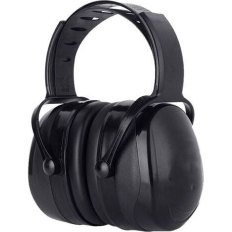 Casque Anti Bruit Adulte Réglable Confortable, avec Une Atténuation de SNR 38dB, pour Milieu Bruyant ou Stressant-Noir-INHHUB (1/5)