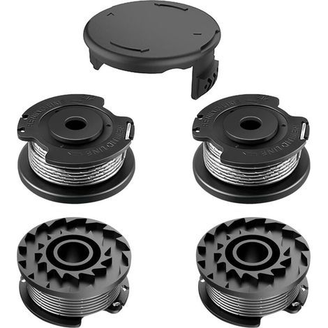 4 Bobine de Fil Convient pour Bosch F016800569/F16800385,Rechange Coupe Bordure pour Bosch EasyGrassCut 23/26/18/18-230/18-260/18-26,Art 23 SL/ 2300/23-28/26 SL(4 Bobine+1 Couvercle)