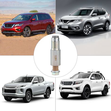 Soupape de limitation de pression de rampe d'injection compatible avec NISSAN CABSTAR NAVARA D40 PATHFINDER 2.5 DCI (1/5)